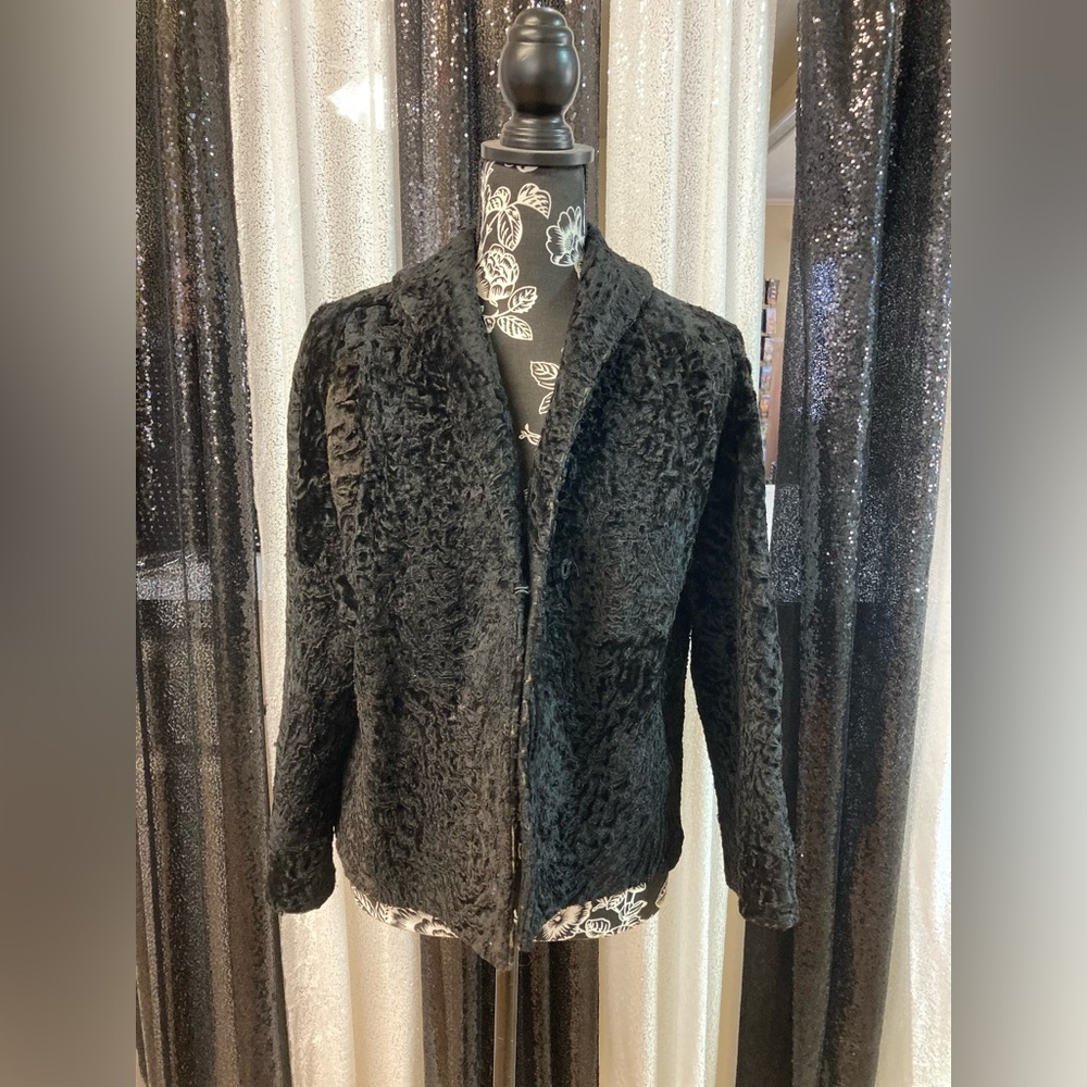 Vintage Black Dress Coat from Nathan’s Galveston